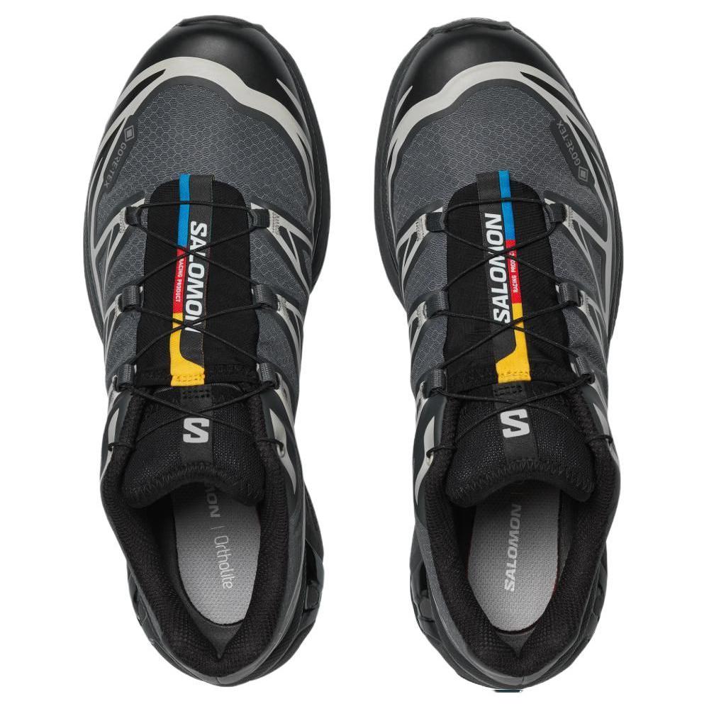 Salomon XT-6 GORE-TEX Sneakers – Charcoal, Black & Silver