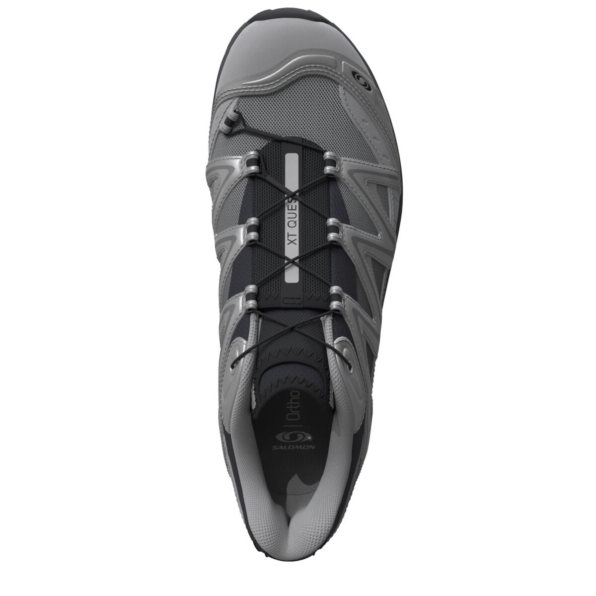 Salomon XT-Quest Unisex Sneakers – Black & Silver