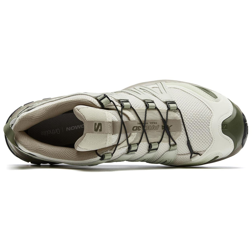 Salomon XA PRO 3D Unisex Sneakers – Cream, Olive & Taupe