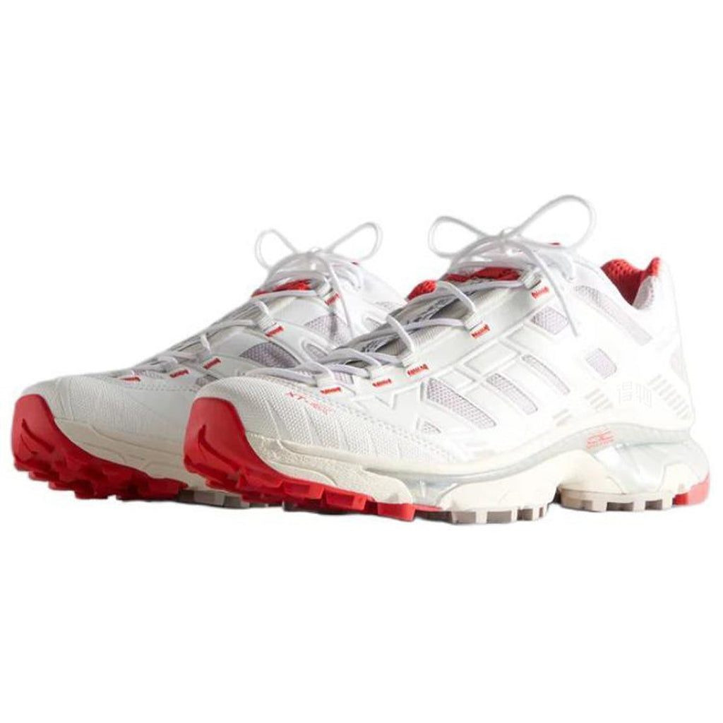 KITH × Salomon XT-4K Unisex Sneakers – White & Grey