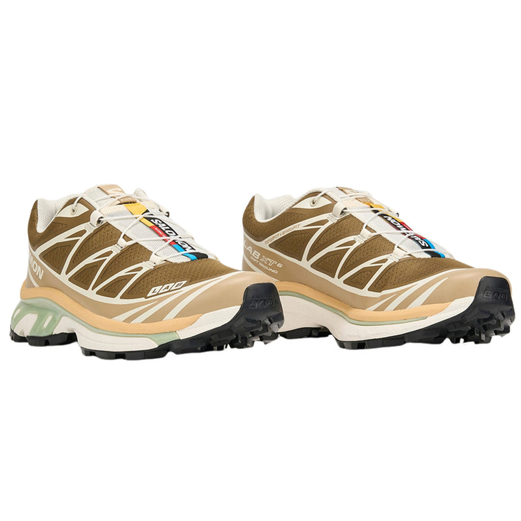 Salomon XT-6 Sneakers – Brown & Cream