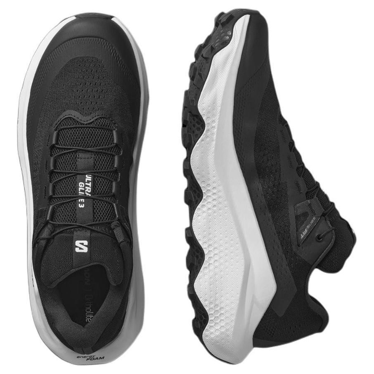 Salomon Ultra Glide 3 Men's Trail Shoes – Black & White