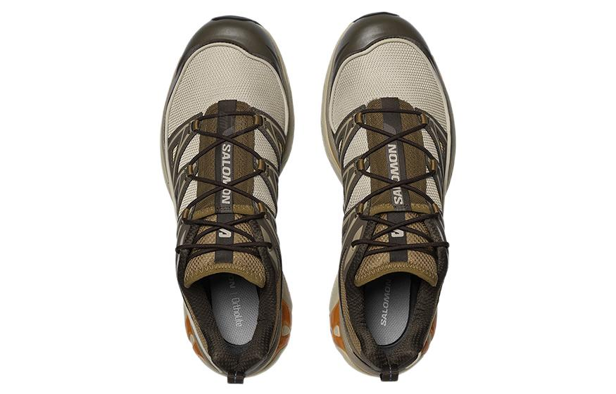 Salomon XT-6 Expanse Sneakers – Olive Brown & Beige