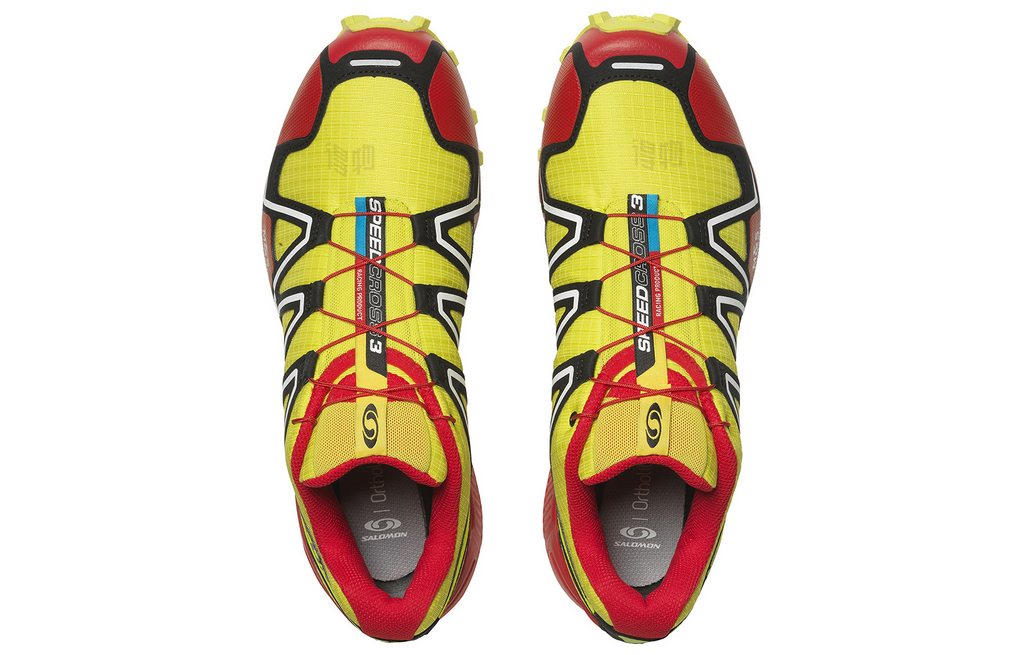 Salomon Speedcross 3 Unisex Sneakers – Yellow, Red & Black
