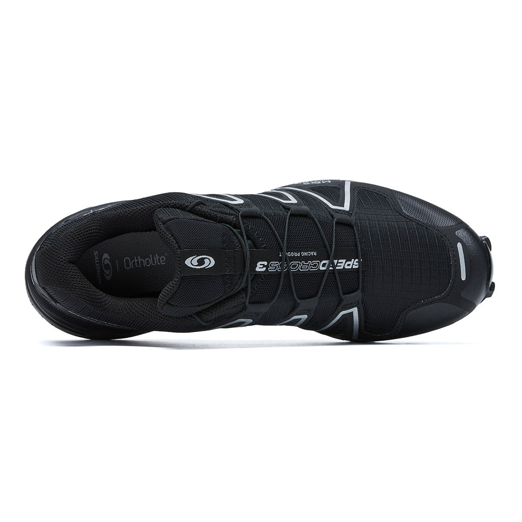 Salomon Speedcross 3 Unisex Sneakers – Black & Silver Grey