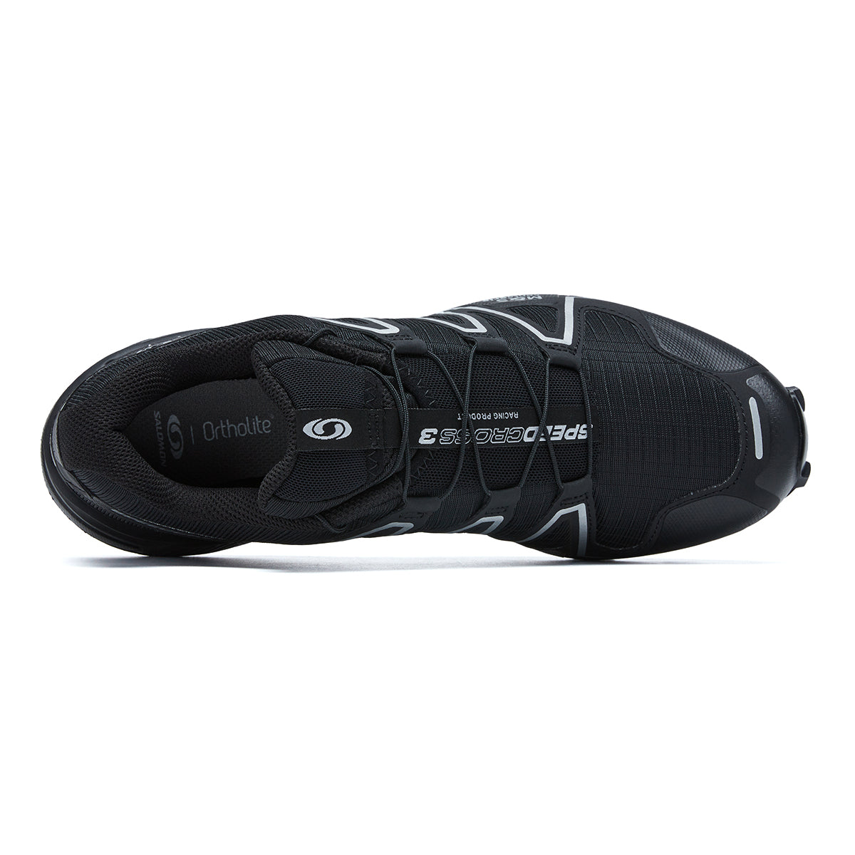 Salomon Speedcross 3 Unisex Sneakers – Black & Silver Grey