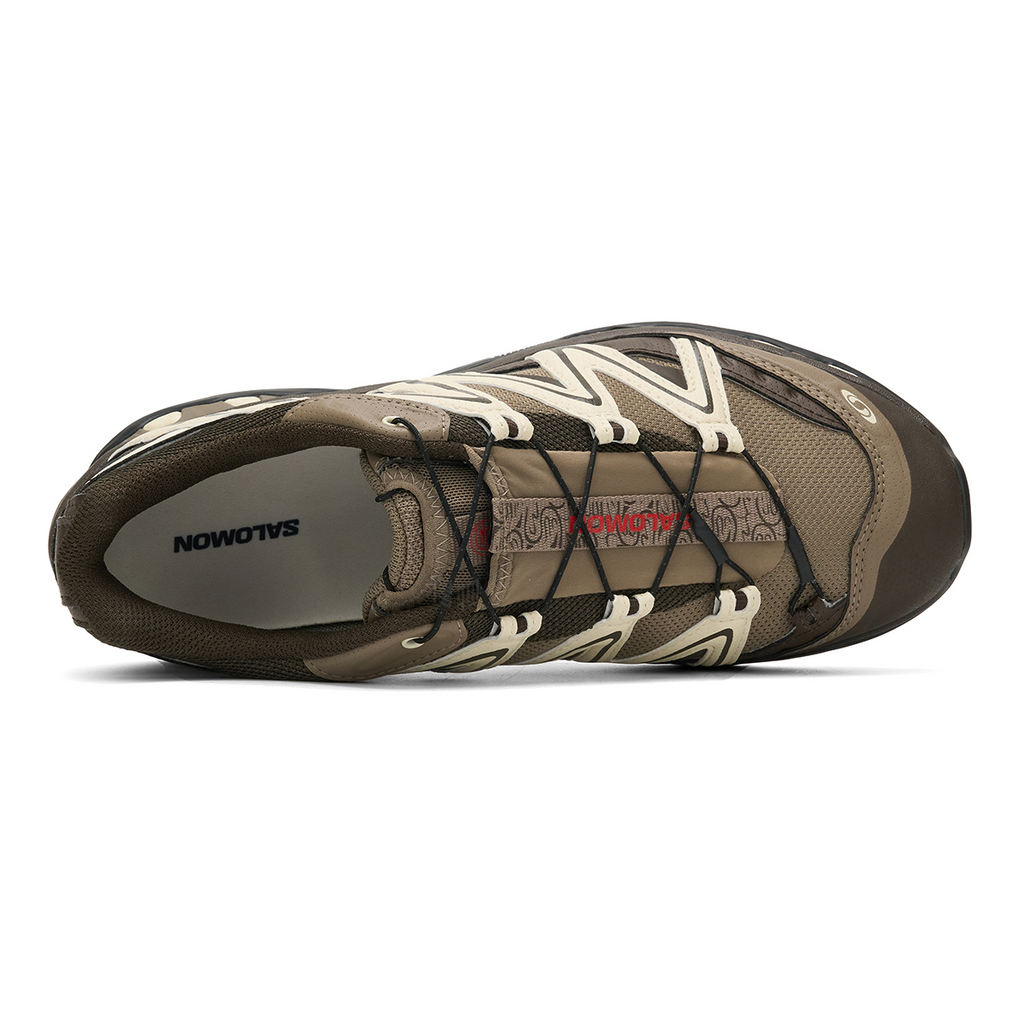 Salomon XT-Quest GTX Unisex Sneakers – Taupe, Brown & Cream