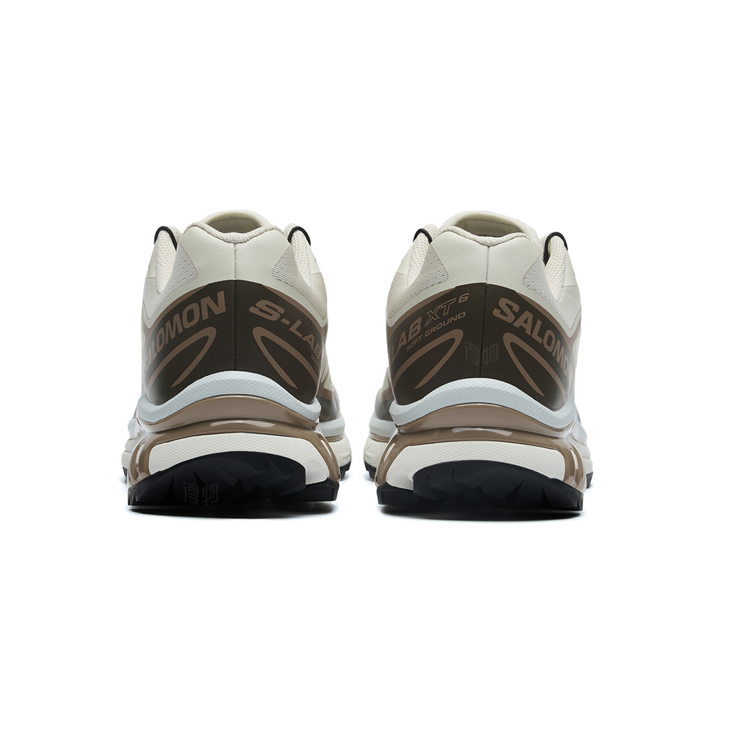 Salomon XT-6 Sneakers – Cream, Brown & Black