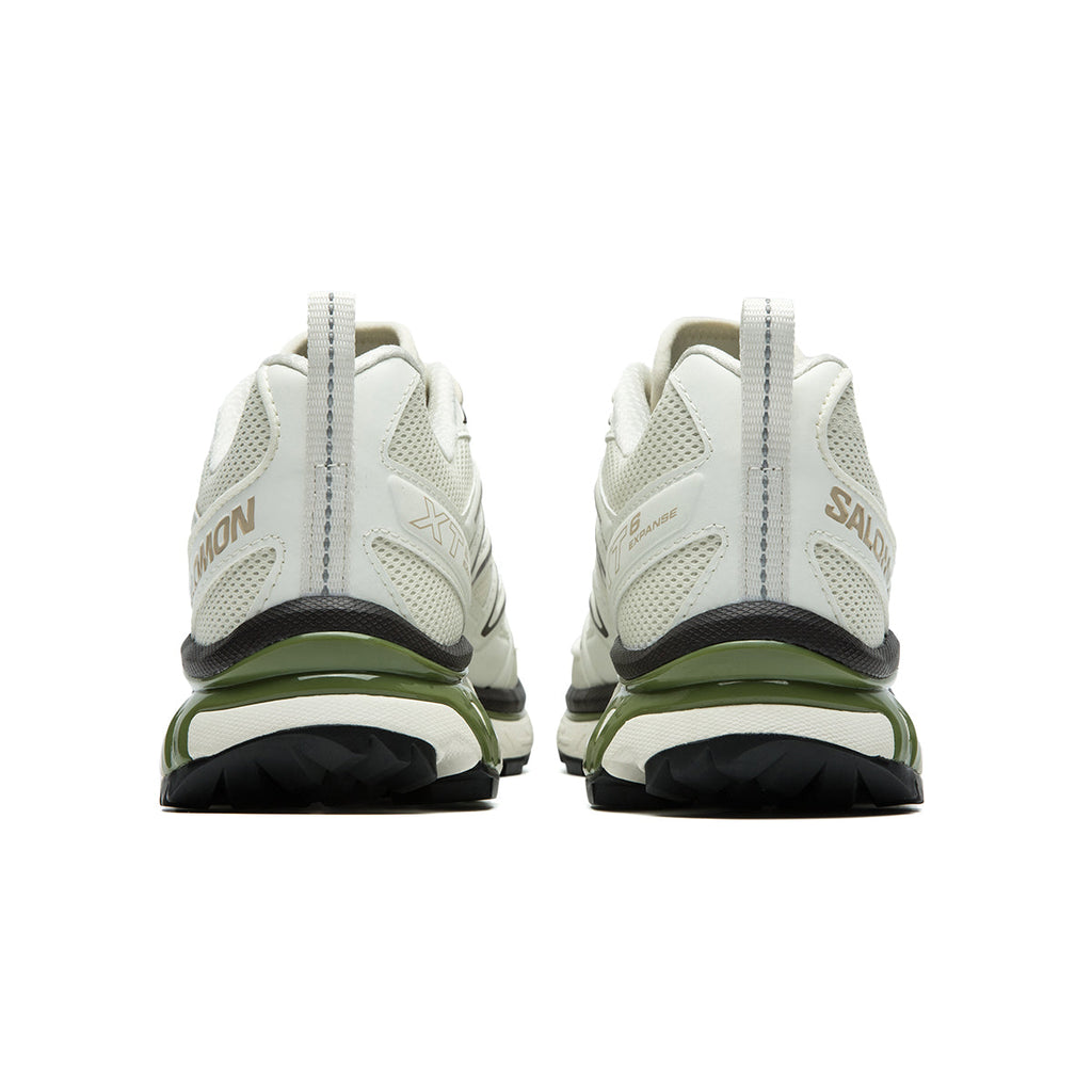 Salomon XT-6 Expanse Canvas Sneakers – Cream & Olive Green