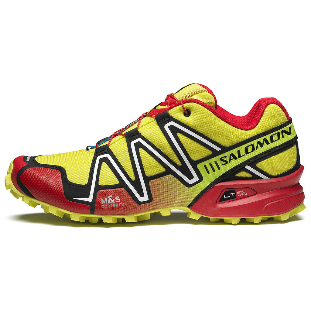 Salomon Speedcross 3 Unisex Sneakers – Yellow, Red & Black