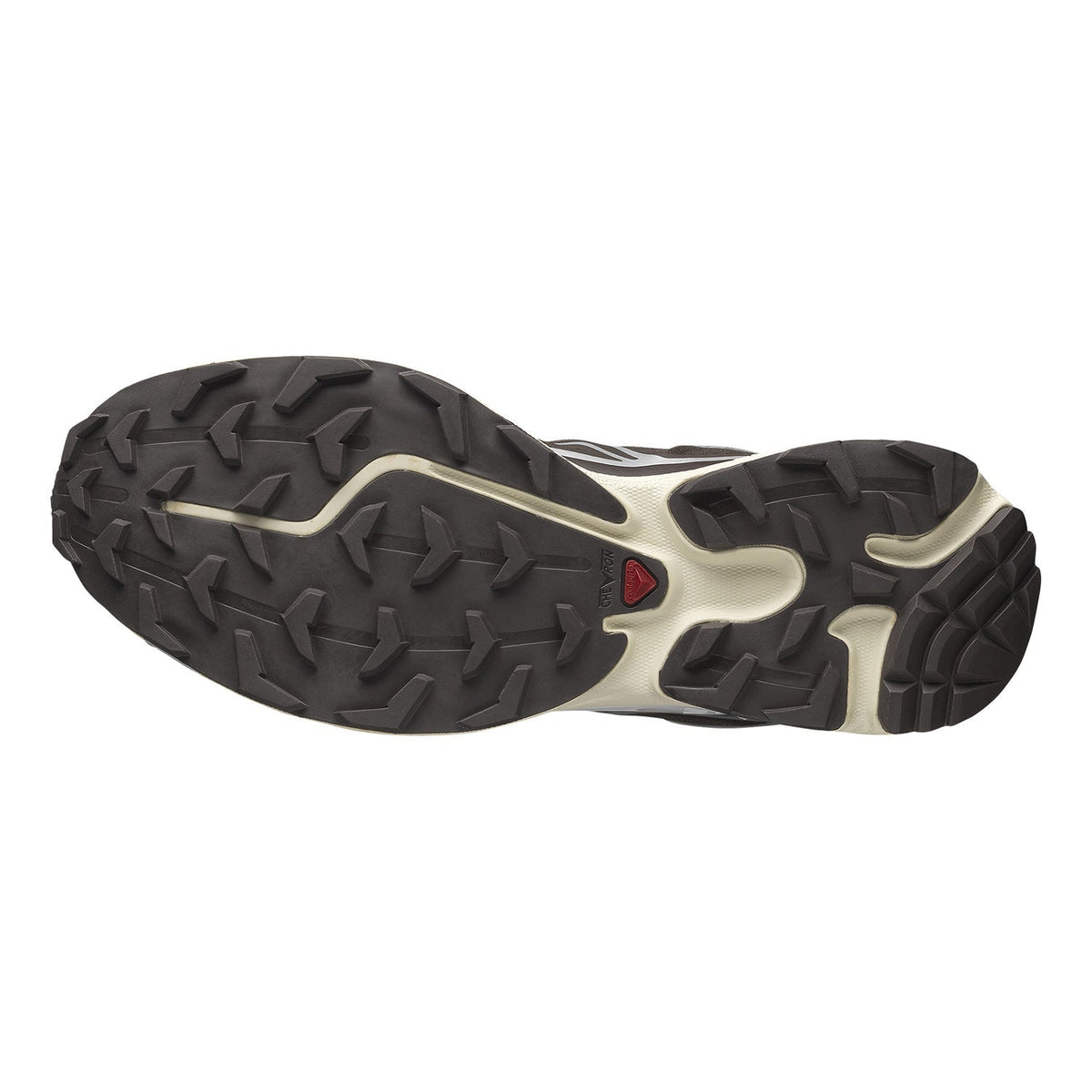 Salomon XT-6 Sneakers – Dark Brown & Silver