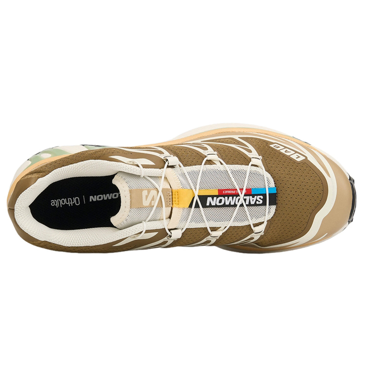 Salomon XT-6 Sneakers – Brown & Cream