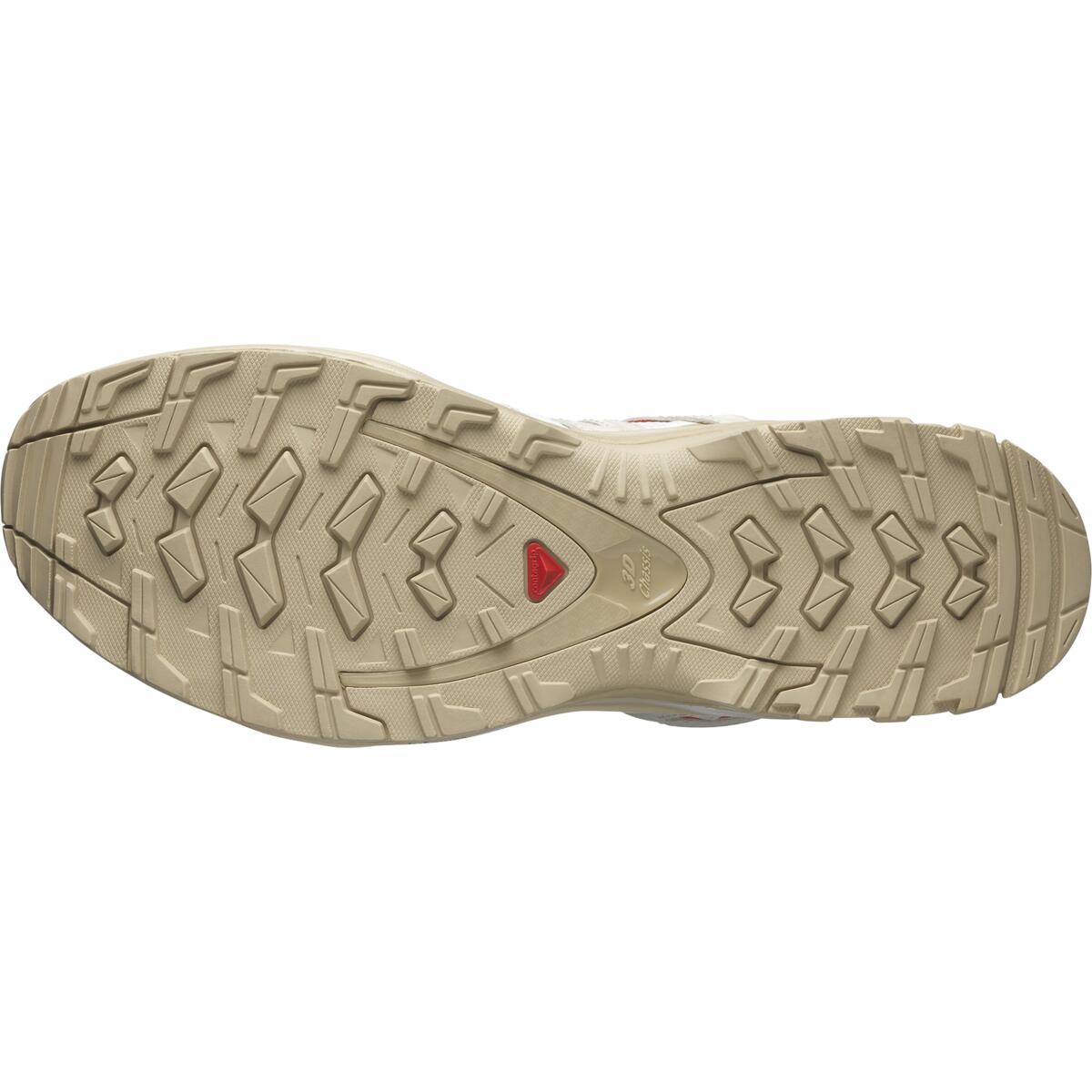Salomon XA PRO 3D Unisex Sneakers – White, Beige & Red