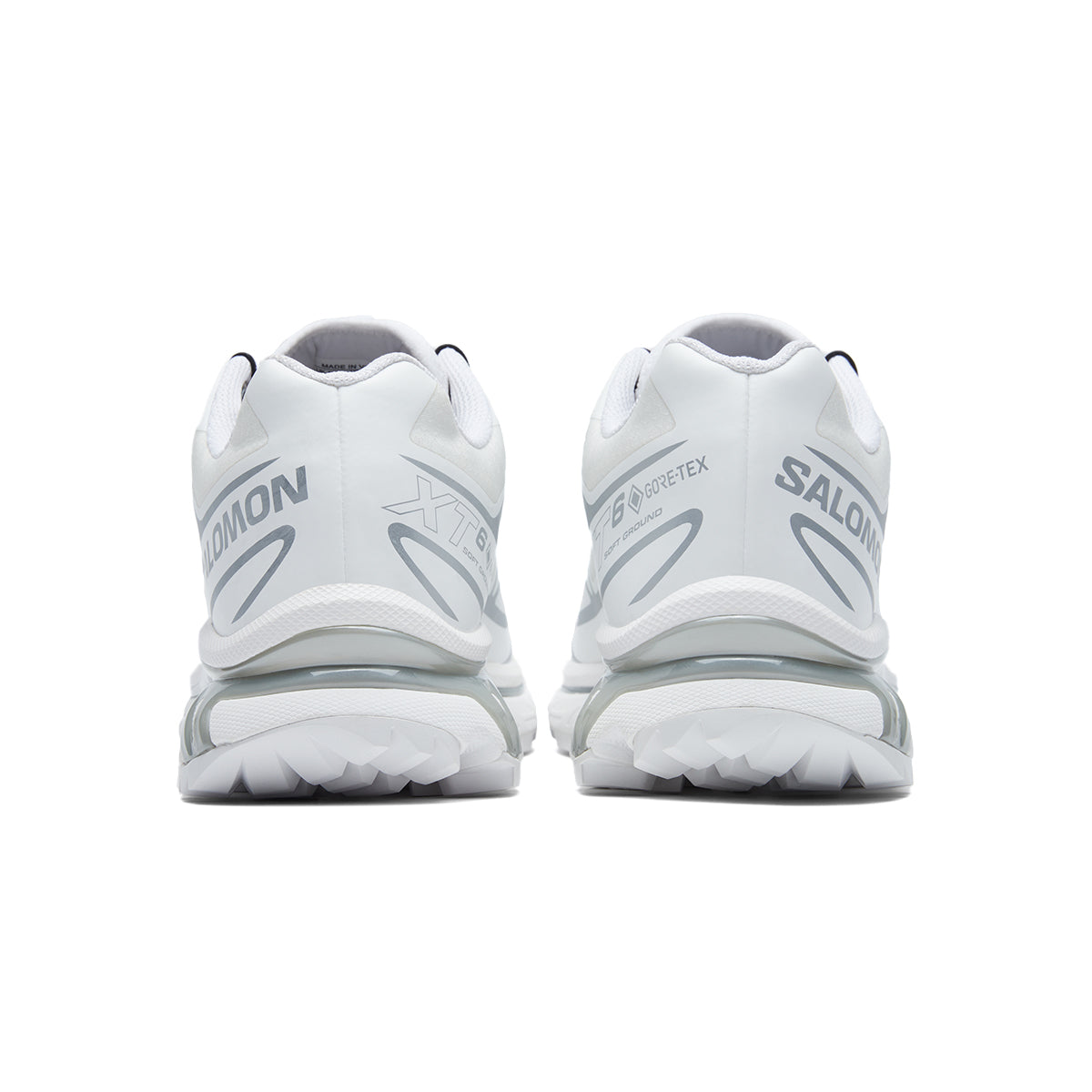 Salomon XT-6 GTX Sneakers – White & Silver