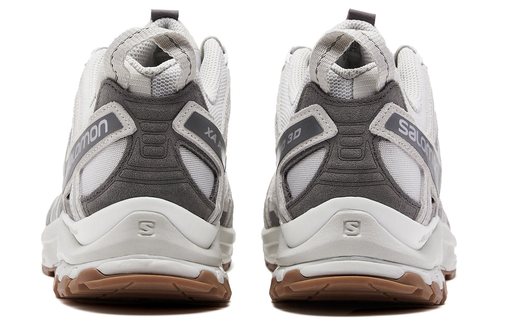 Salomon XA PRO 3D Suede Sneakers – Feather Grey & White