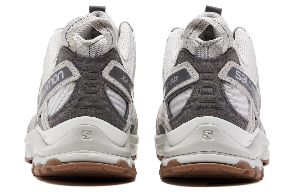 Salomon XA PRO 3D Suede Sneakers – Feather Grey & White