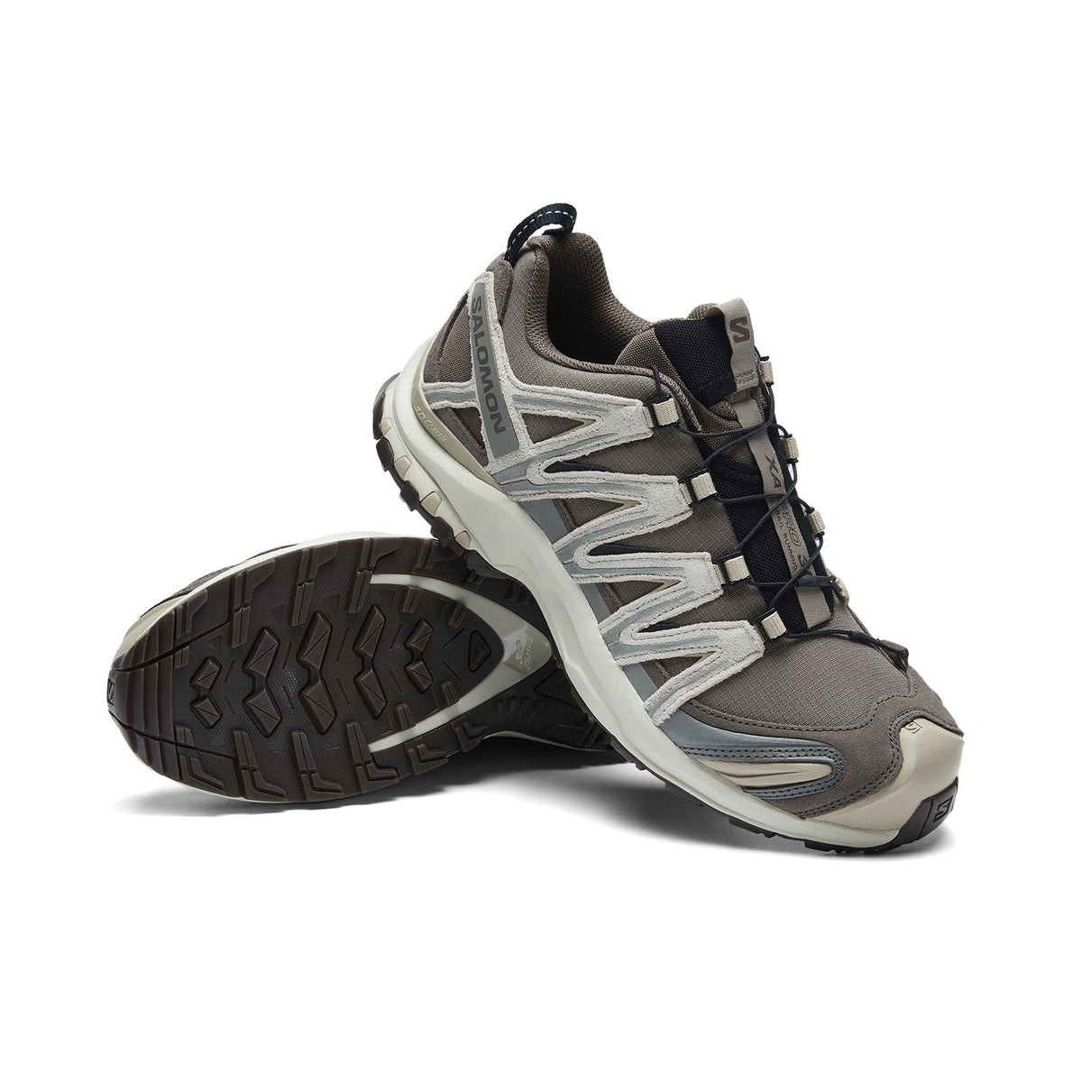 Salomon XA PRO 3D Sneakers – Taupe & Light Grey