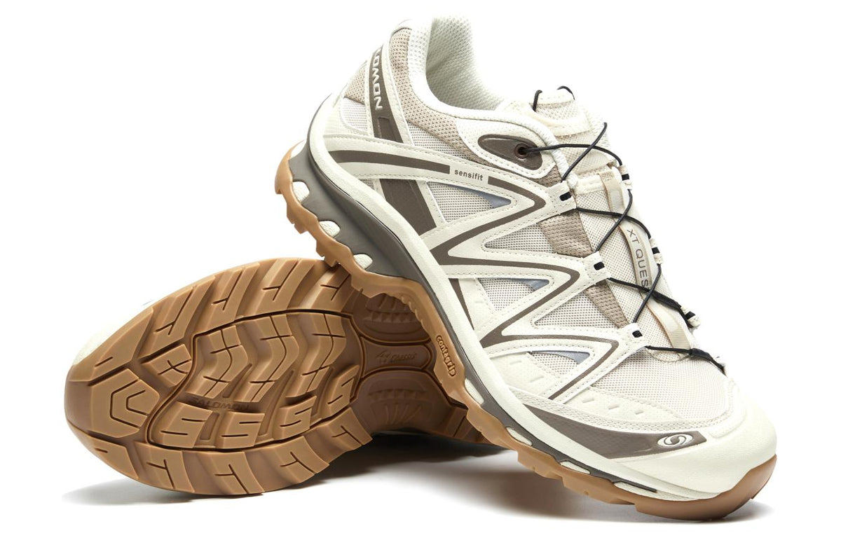 Salomon XT-Quest Unisex Sneakers – Beige & Grey