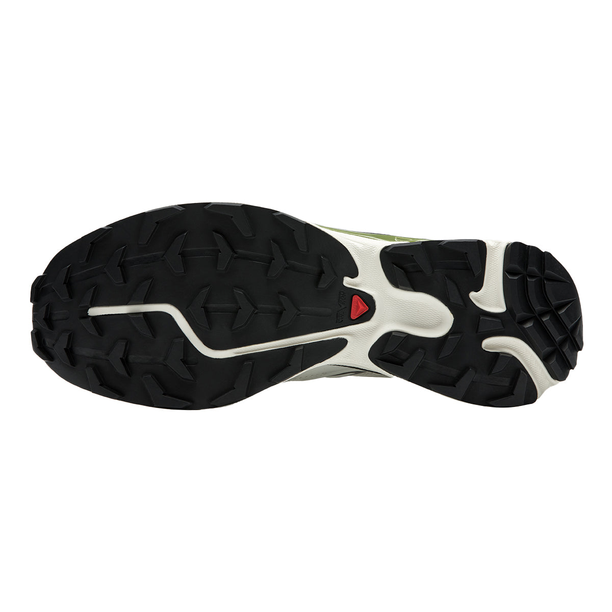 Salomon XT-6 Expanse Canvas Sneakers – Cream & Olive Green
