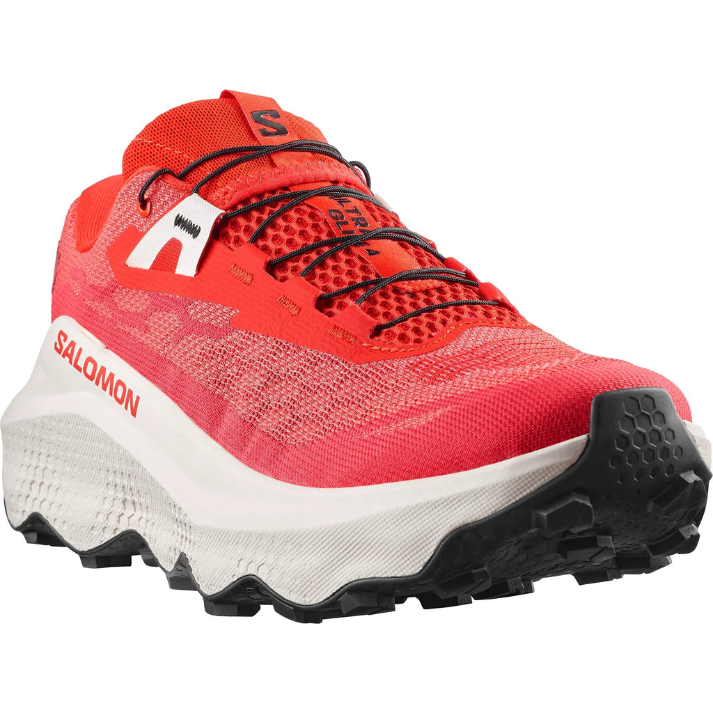 Salomon Ultra Glide 4 Unisex Sneakers – Red, Cream & Black