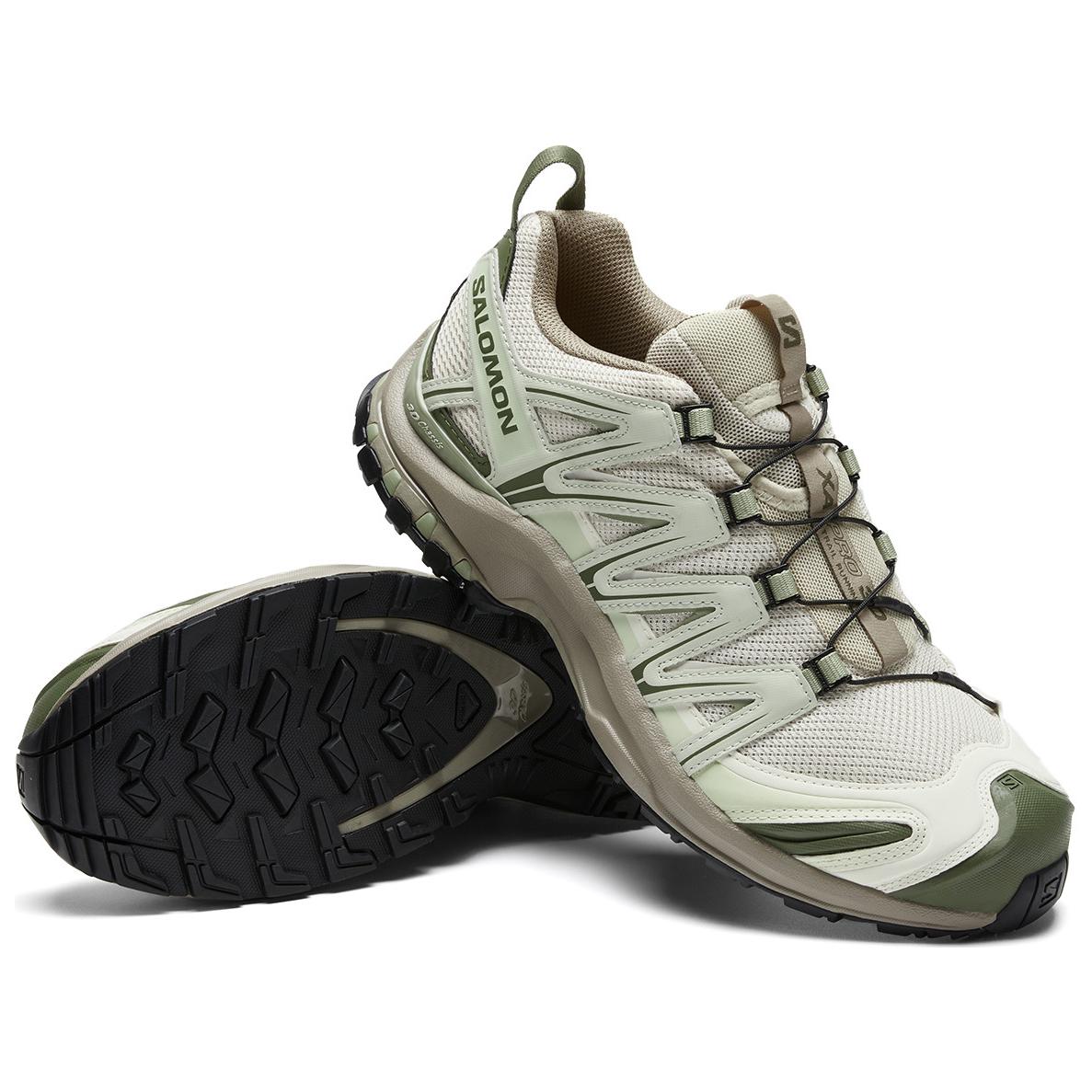 Salomon XA PRO 3D Unisex Sneakers – Cream, Olive & Taupe