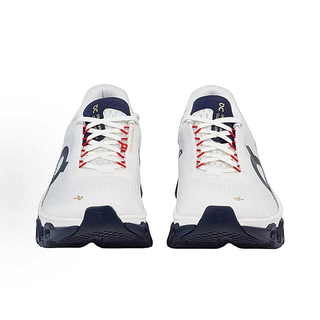 On Cloudmonster 2 Sneakers - White, Navy & Gold