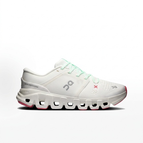 On Cloud X 5 Sneakers – White, Mint & Pink