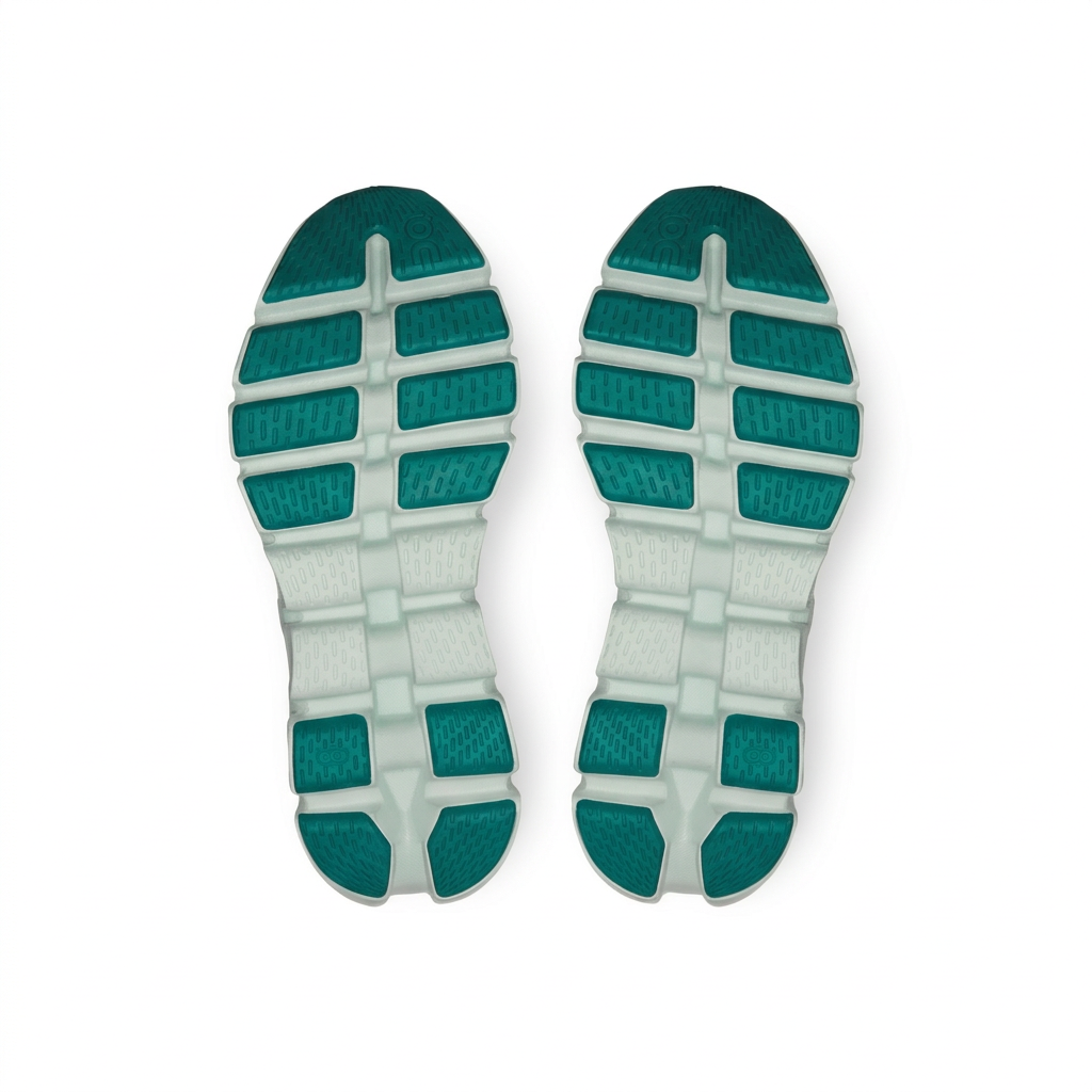On Cloud X 5 Sneakers – White & Mint Green