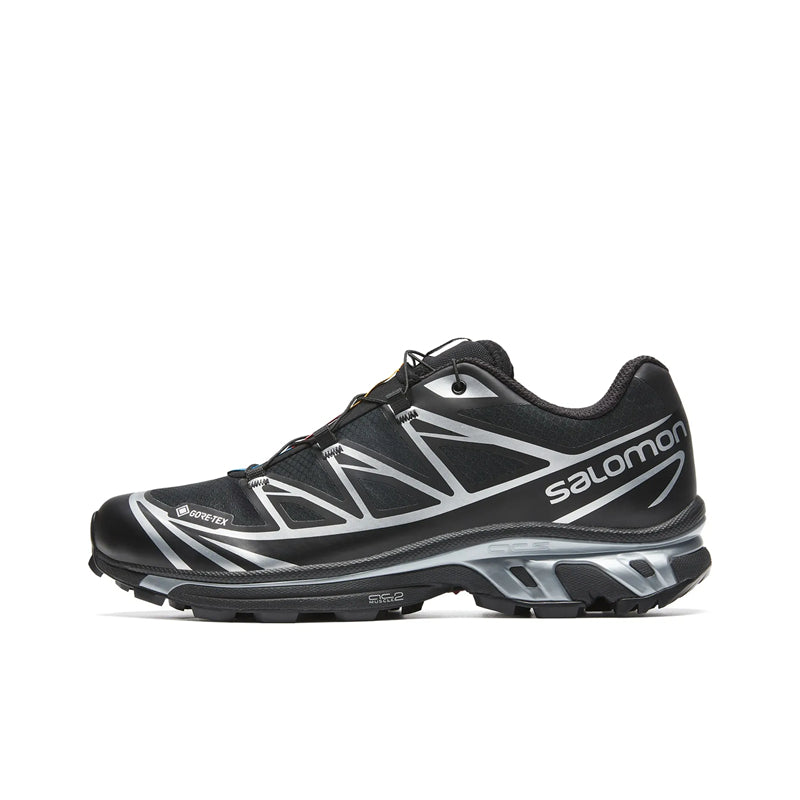 Salomon XT-6 GTX Sneakers – Black & Silver