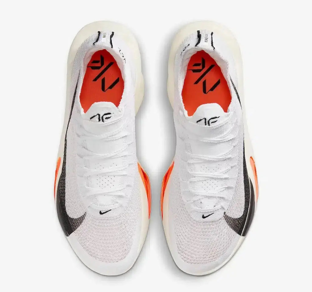 Nike Alphafly 3 Prototype Running Shoes – White / Black / Orange FD8356-100