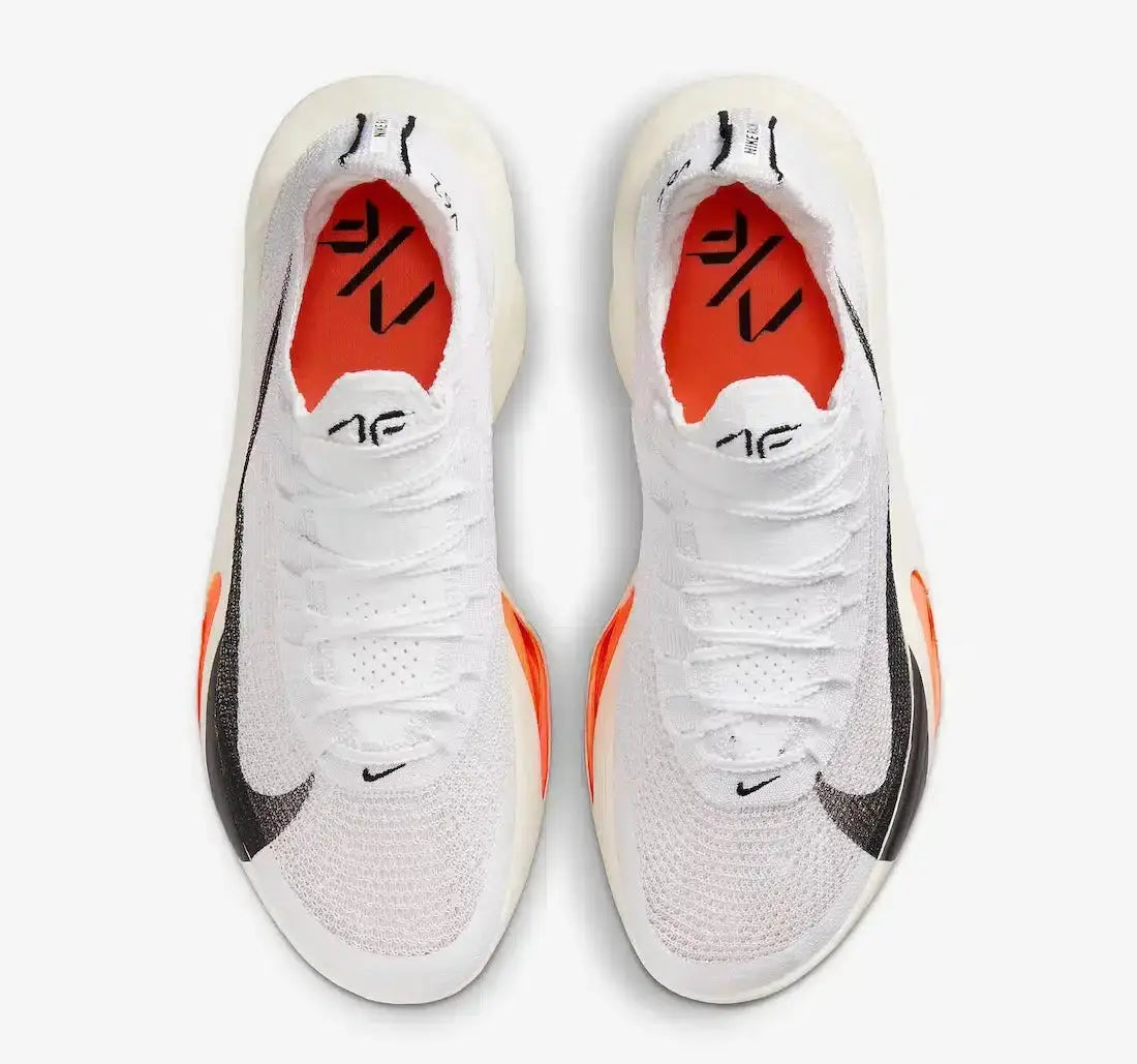 Nike Alphafly 3 Prototype Running Shoes – White / Black / Orange FD8356-100