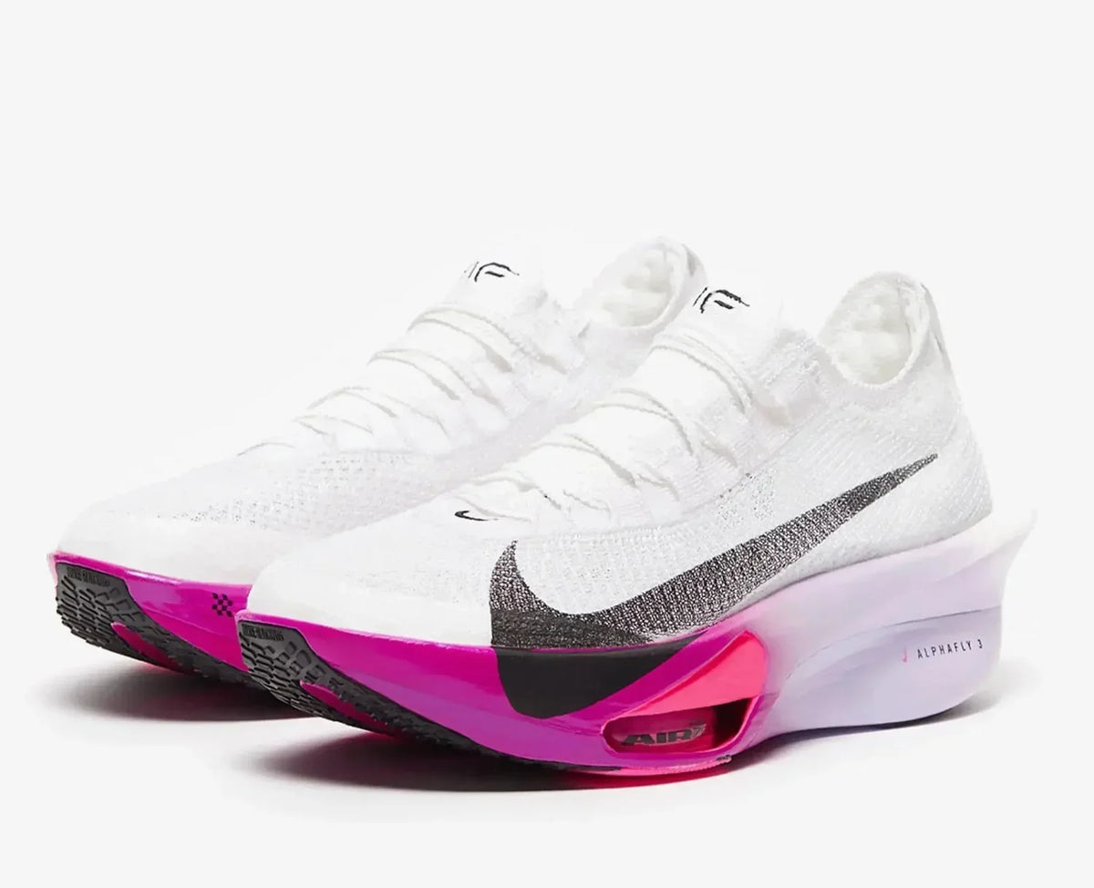 Nike Alphafly 3 Running Shoes – White / Purple Agate / Vivid Grape FD8315-100