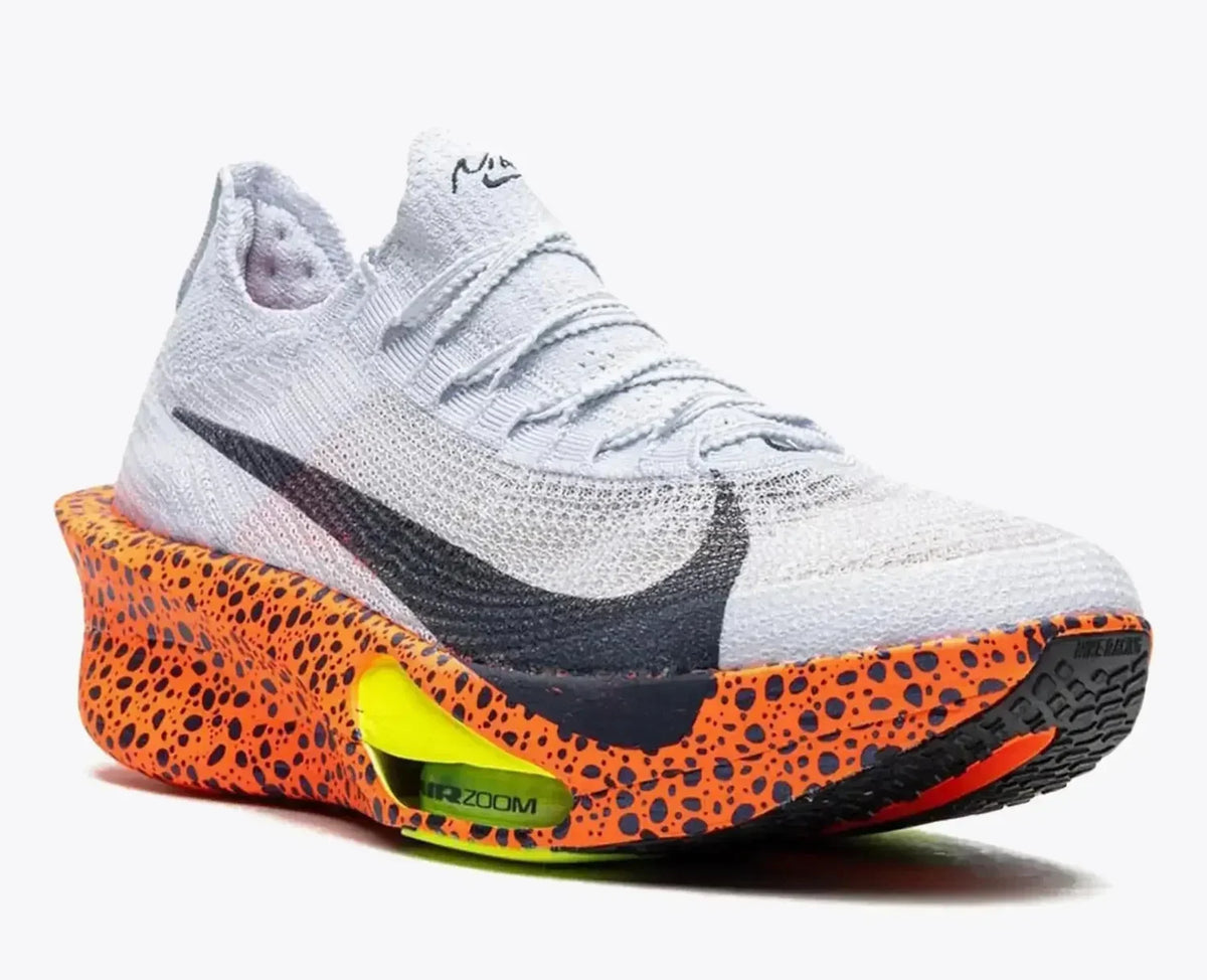 Nike Alphafly 3 Electric Running Shoes – White / Orange FN7673-900