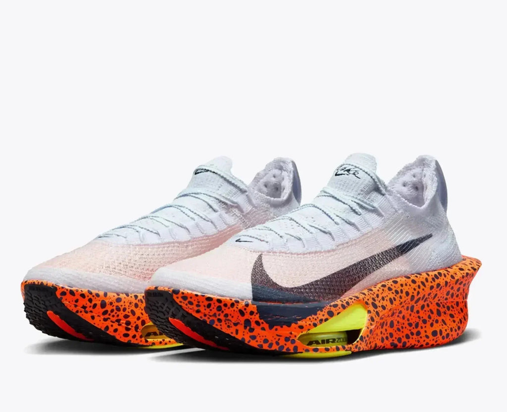 Nike Alphafly 3 Electric Running Shoes – White / Orange FN7673-900