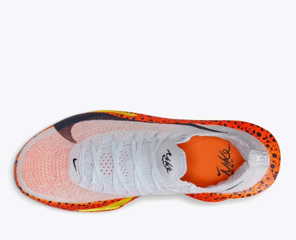 Nike Alphafly 3 Electric Running Shoes – White / Orange FN7673-900