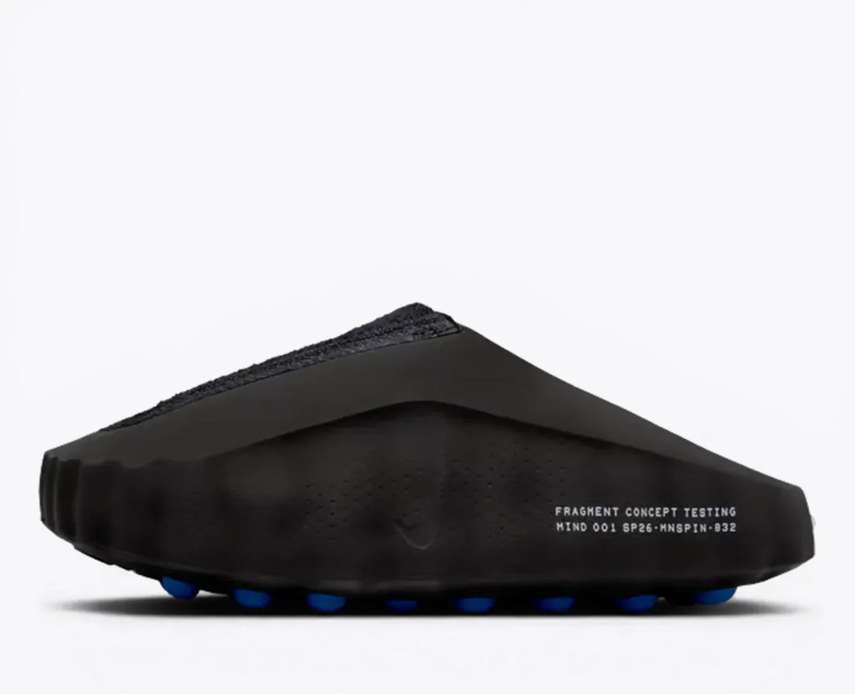 Fragment Design x Nike Mind 001 Slip-On Mules – Black / Blue HQ4307-400