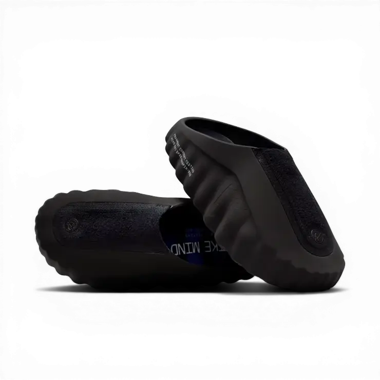 Fragment Design x Nike Mind 001 Slip-On Mules – Black / Blue HQ4307-400