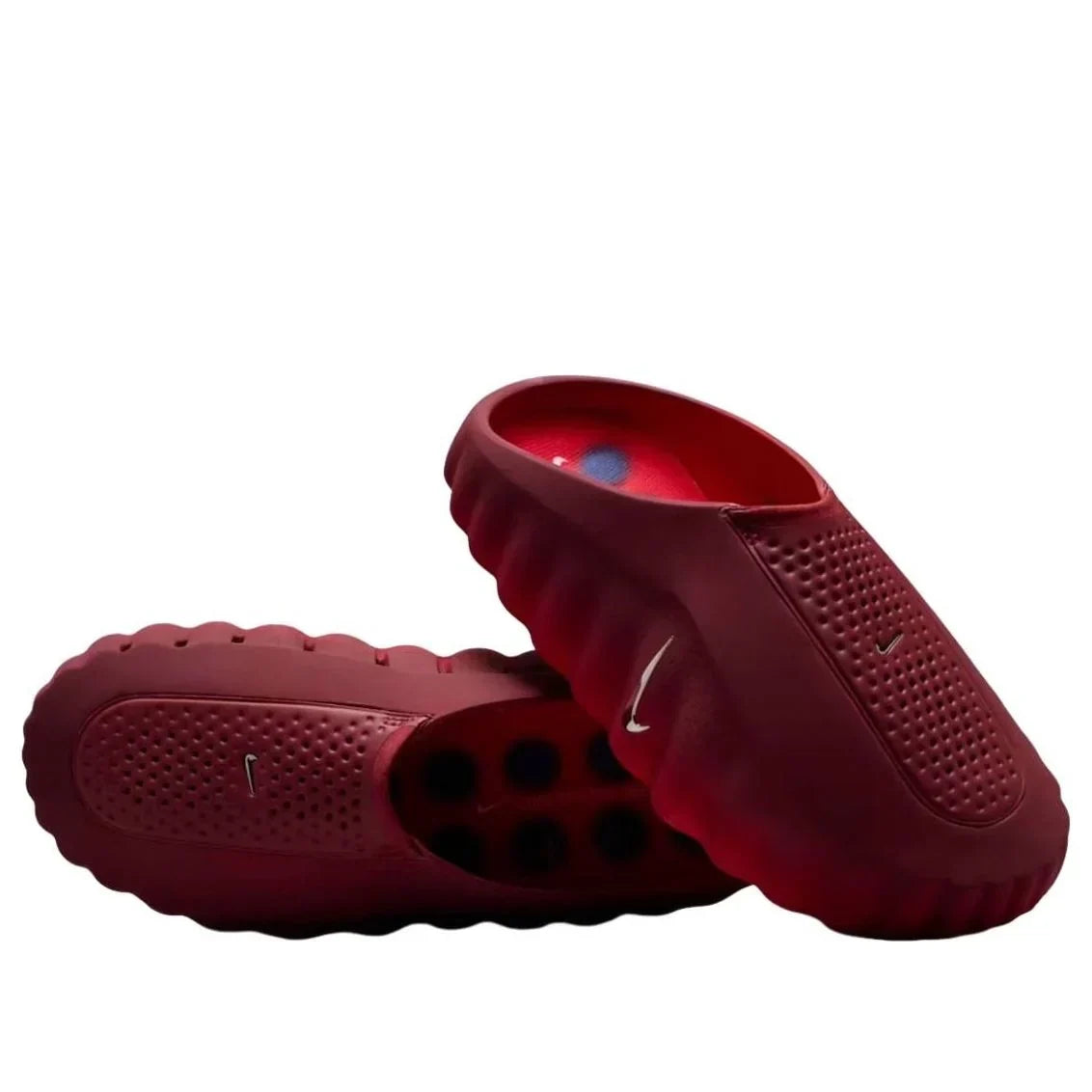 Nike Sculpted Slip-On Mules – Burgundy / Red