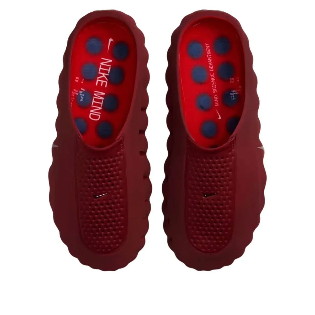 Nike Sculpted Slip-On Mules – Burgundy / Red
