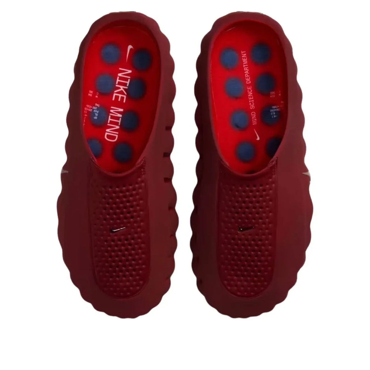 Nike Sculpted Slip-On Mules – Burgundy / Red