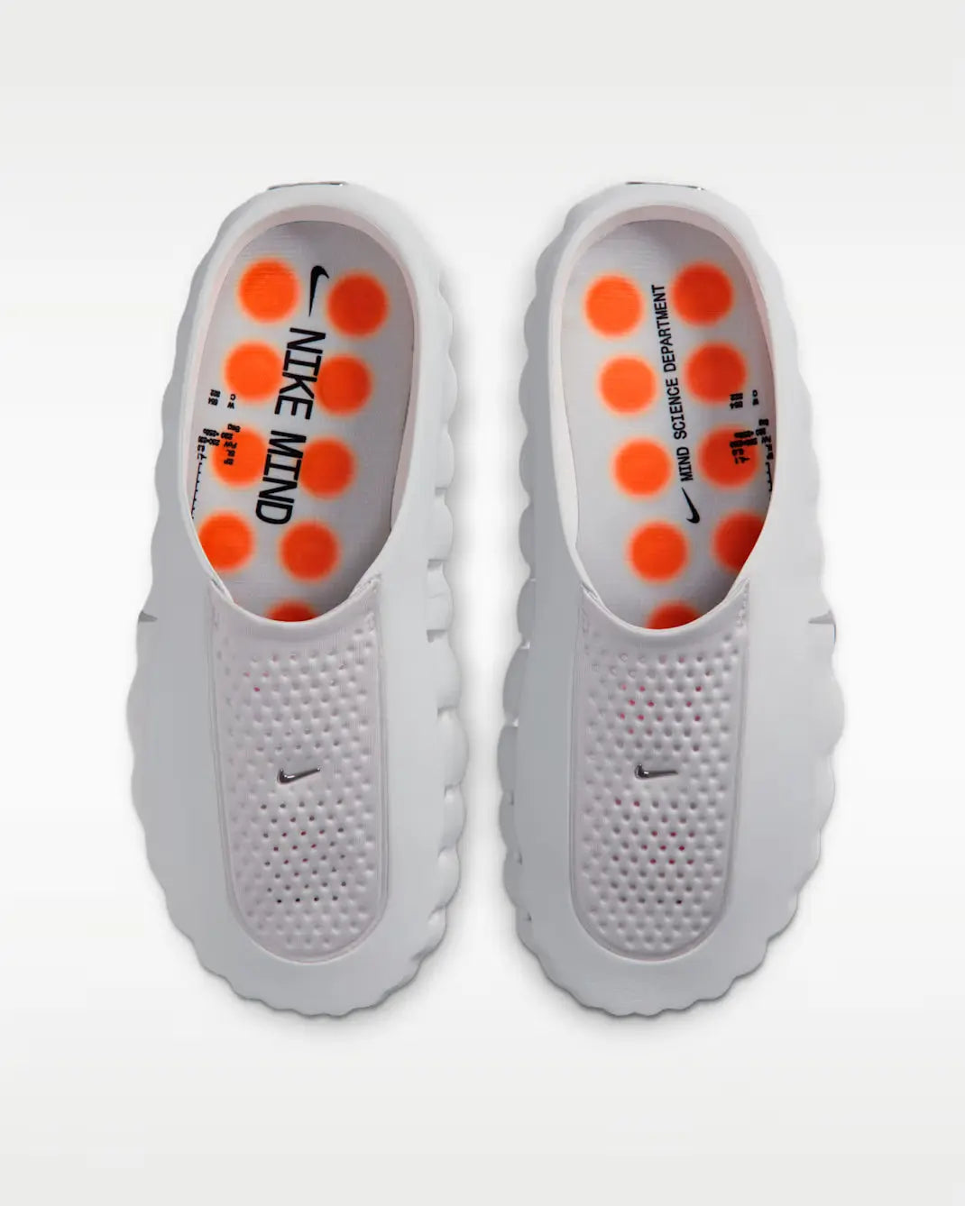 Nike Mind 001 Slip-On Mules – Light Smoke Grey