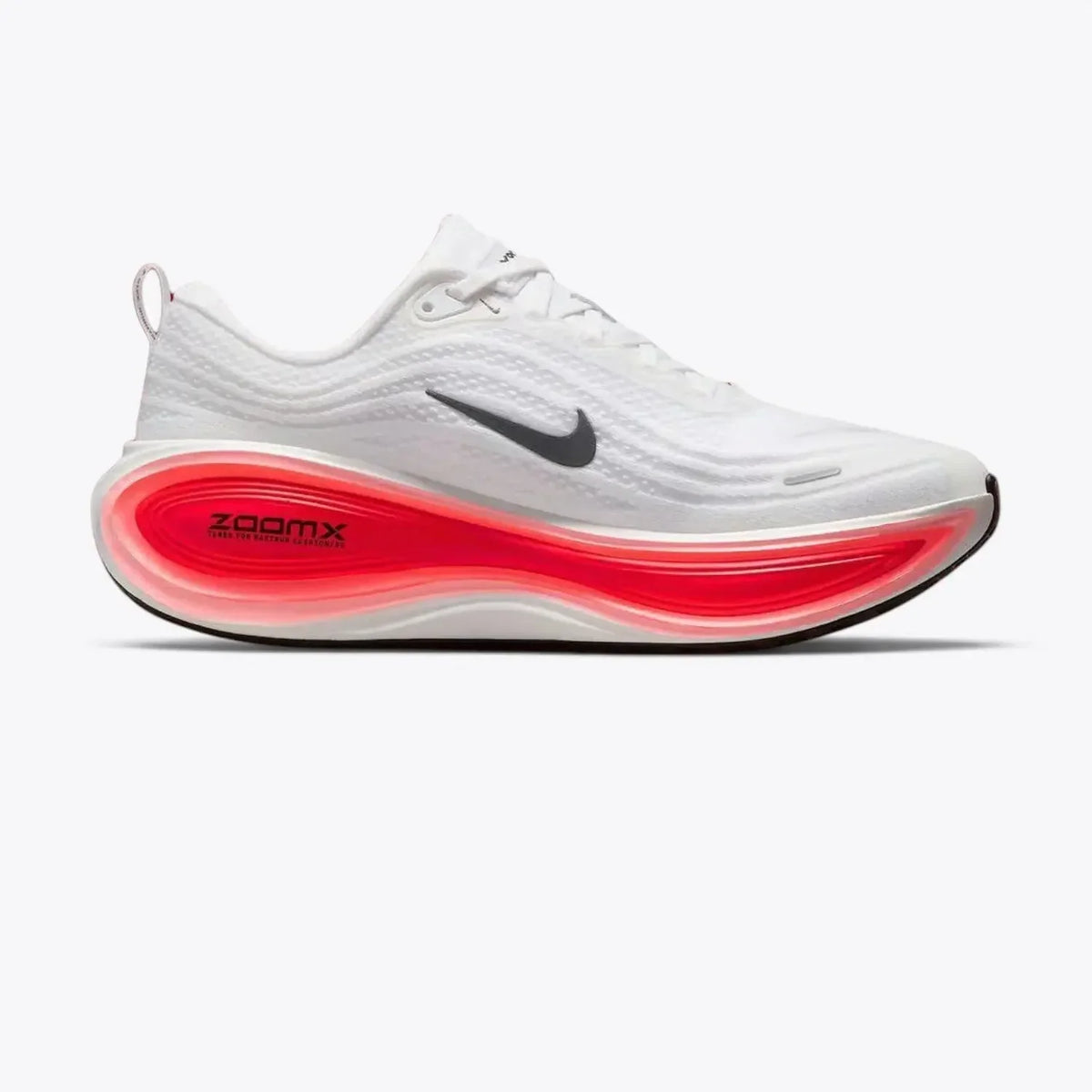 Nike Vomero Plus Running Shoes – White / Bright Crimson HV8150-100