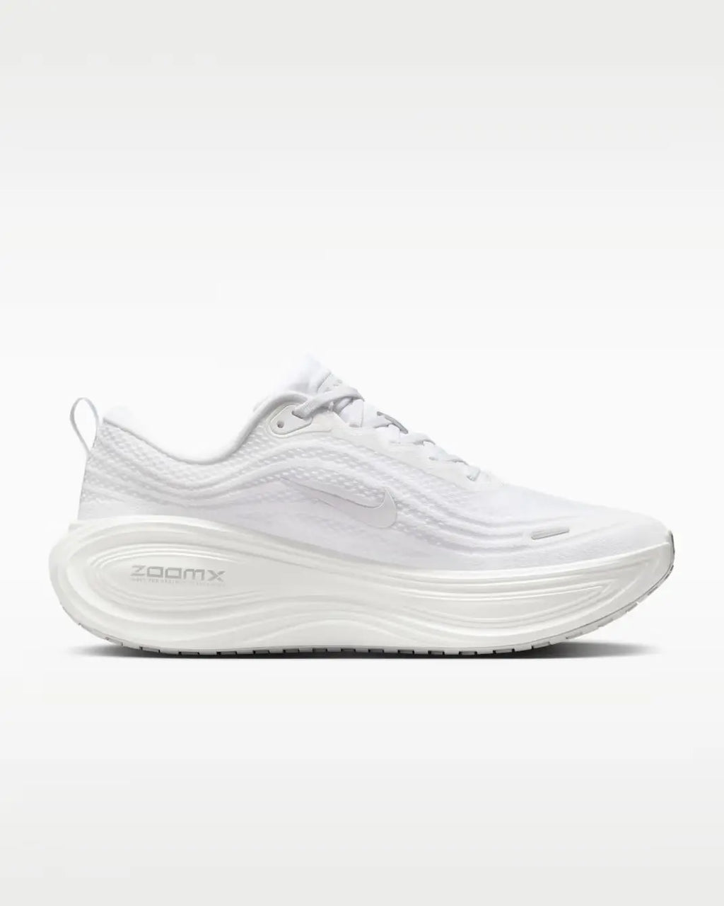 Nike Vomero Plus Running Shoes – White / Metallic Silver / Light Smokey Grey HV8150-102