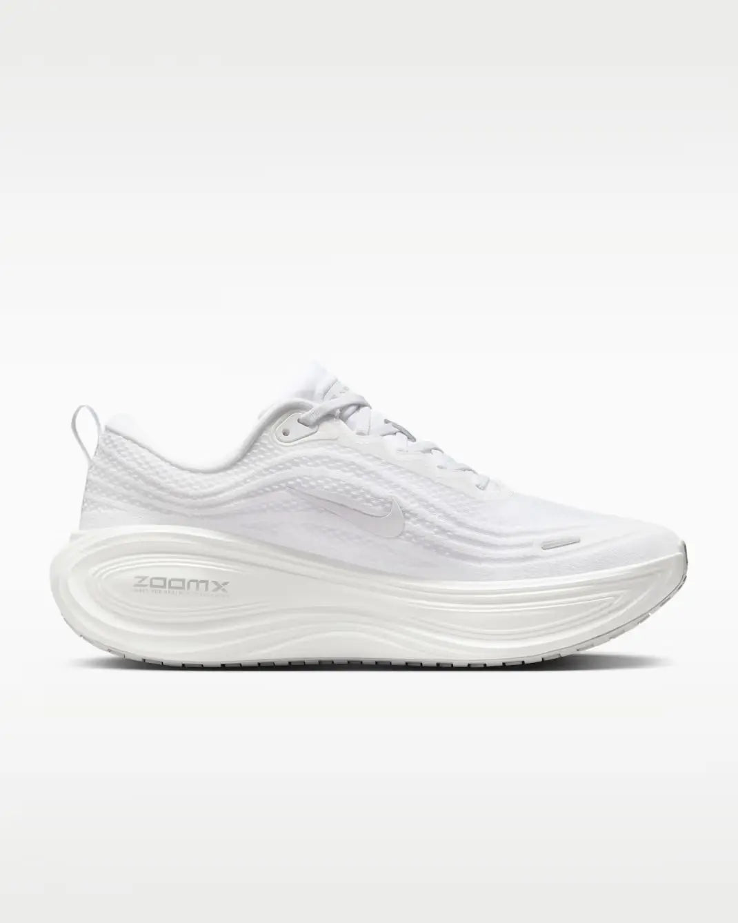 Nike Vomero Plus Running Shoes – White / Metallic Silver / Light Smokey Grey HV8150-102