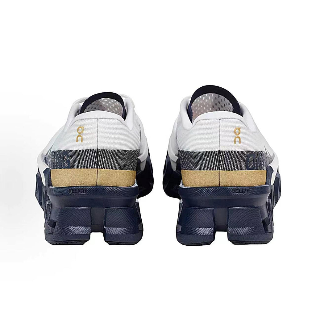 On Cloudmonster 2 Sneakers - White, Navy & Gold