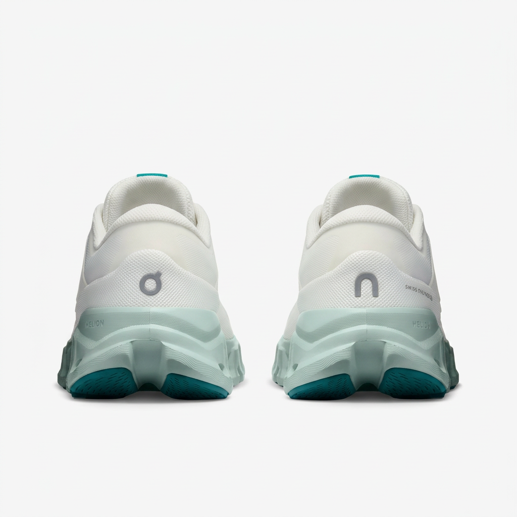 On Cloud X 5 Sneakers – White & Mint Green