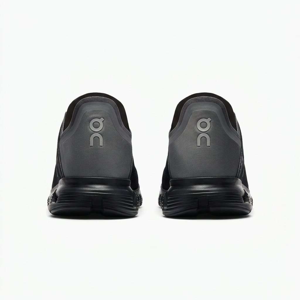 On Cloud 6 Sneakers – Black & Grey