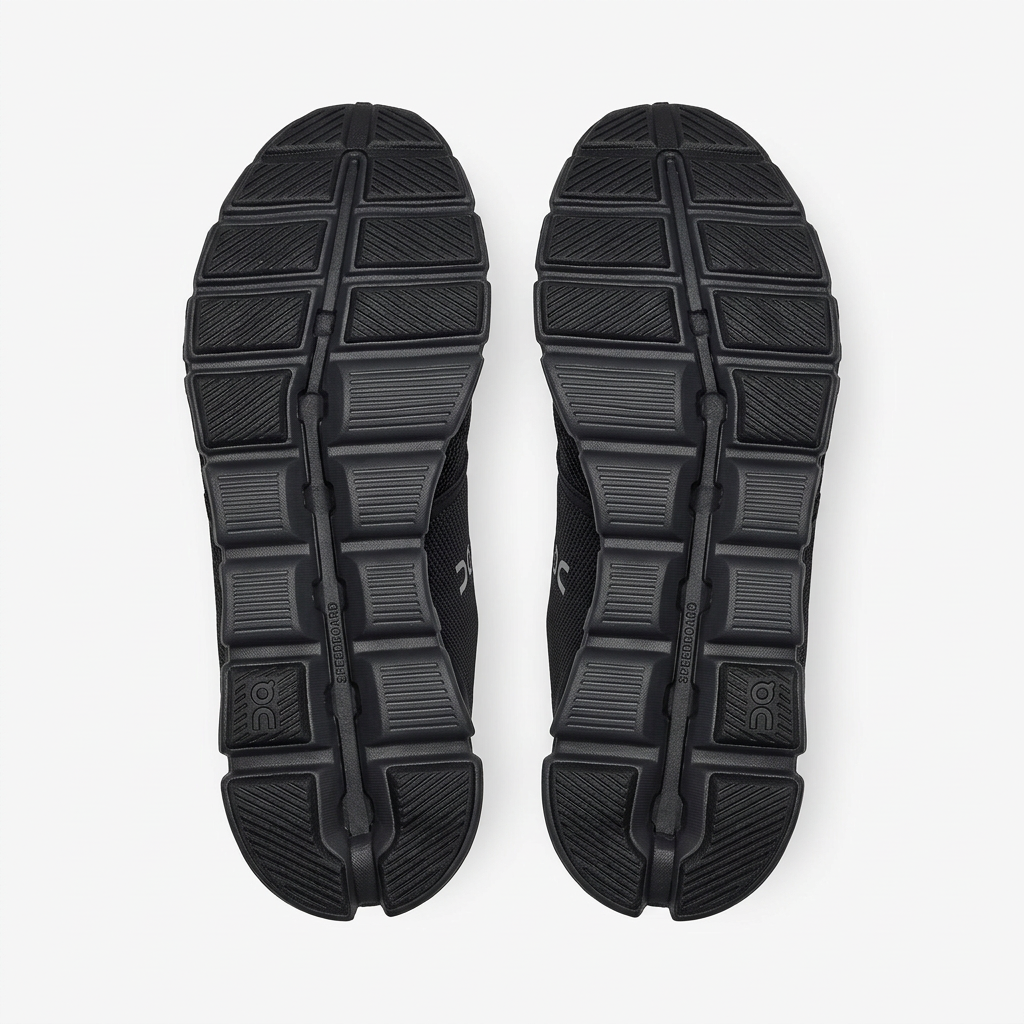 On Cloud 6 Sneakers – Black & Grey