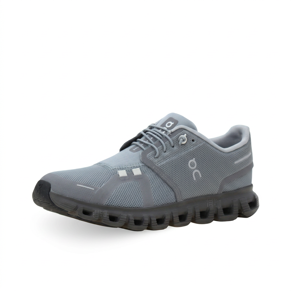 On Cloud 6 Sneakers – Grey & Black