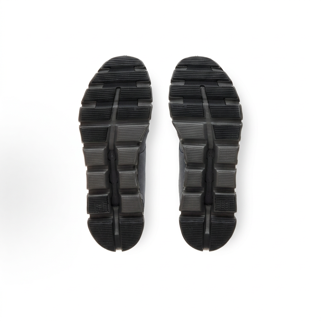 On Cloud 6 Sneakers – Grey & Black